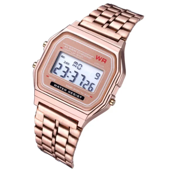 F91W Multifunction LED Digtal Sports Wrist Watch 5