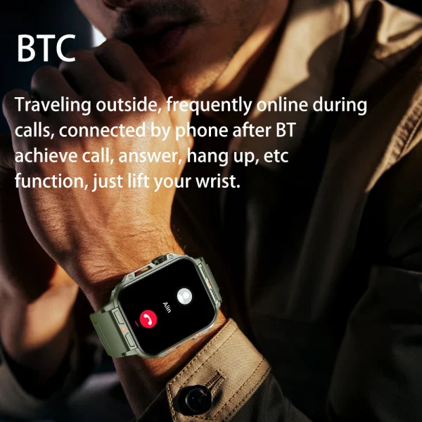 Military Mens Smart Watch (for Android / IOS) 2
