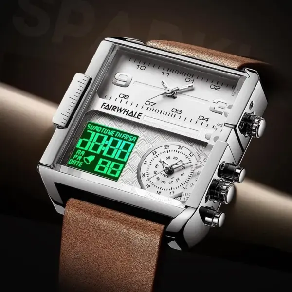Mark Fairwhale Luxury Quartz Watch 6
