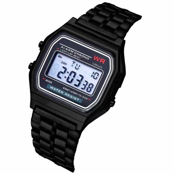 F91W Multifunction LED Digtal Sports Wrist Watch 4