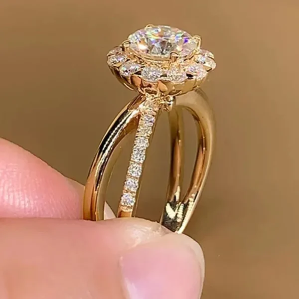 Sterling Silver Wedding Ring 3