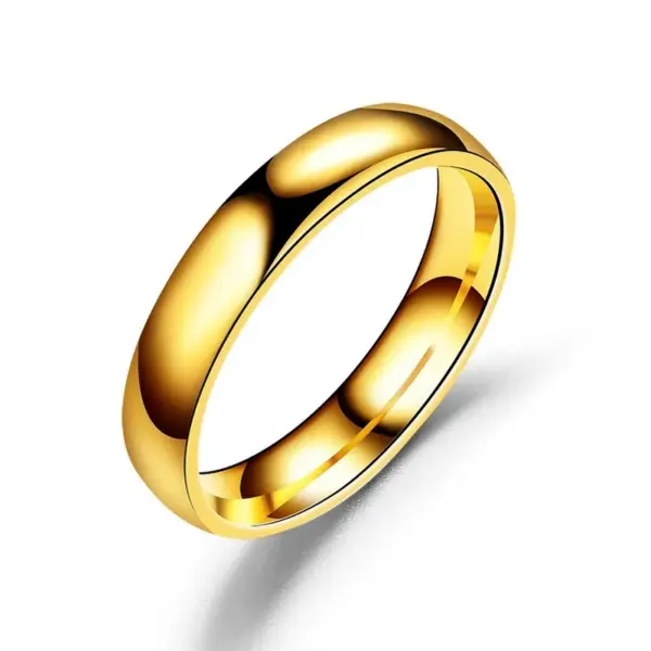 6mm Titanium Wedding Ring Stainless Steel 3