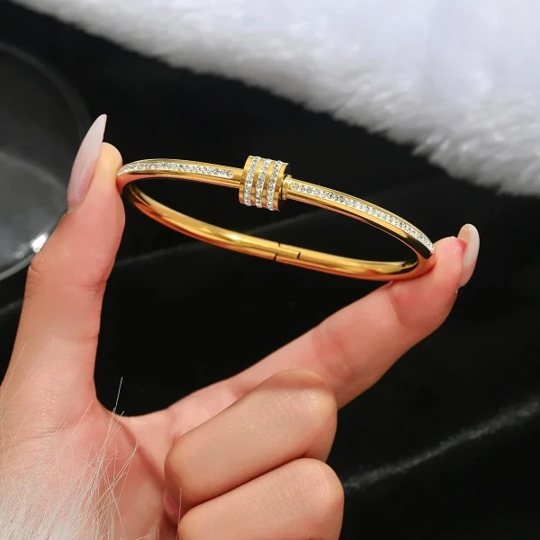 Gold Bangles 5