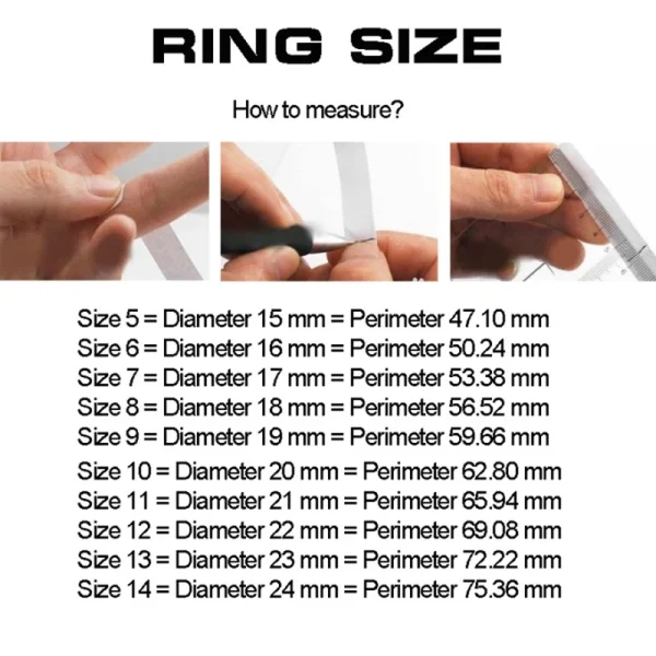 Temperature Ring Titanium Steel Mood Emotion Feeling Intelligent Temperature Sensitive Rings for Women Men Waterproof Jewelry 6