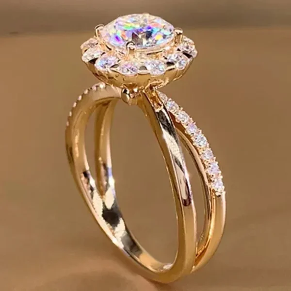 Sterling Silver Wedding Ring 6