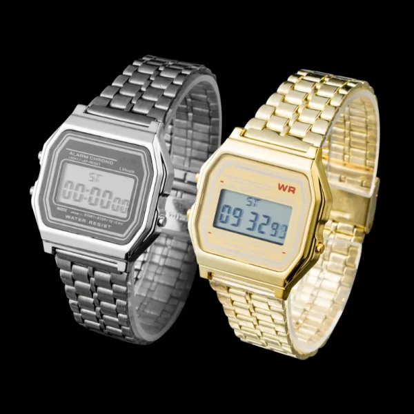 F91W Multifunction LED Digtal Sports Wrist Watch 6