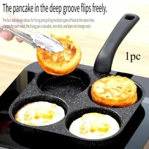 4-Cup Nonstick Frying Pan Egg 1
